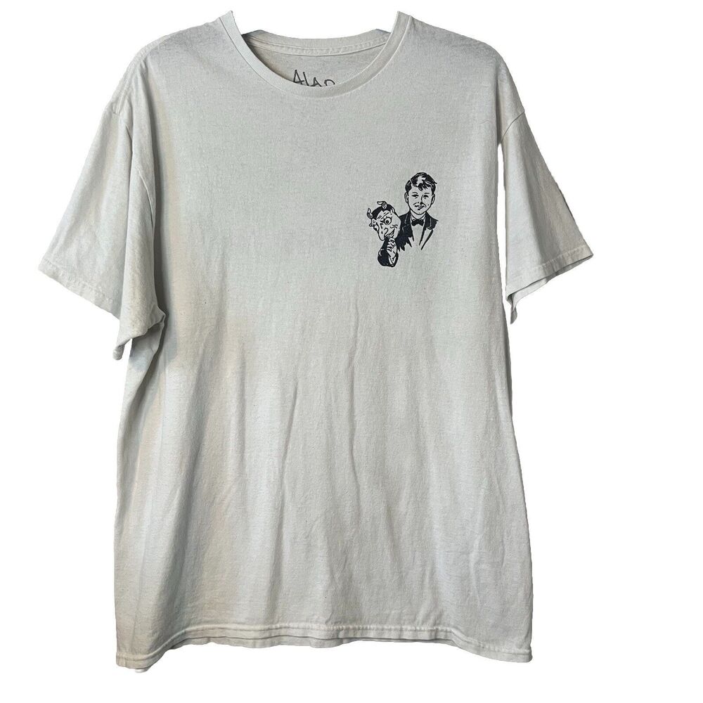 Alab Streetwear Cotton Graphic Bad Kid Nice Place Tee T-shirt Size Large As is